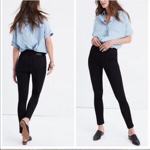 MADEWELL | 10” High-Rise Skinny Black Jeans Women’s Size 27 (4)